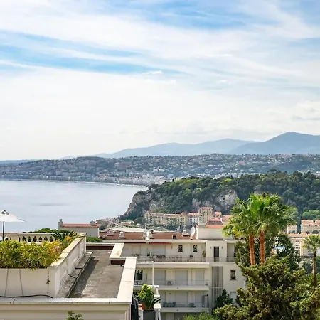 Wonderful Panoramic View With Ac Apartment Nice