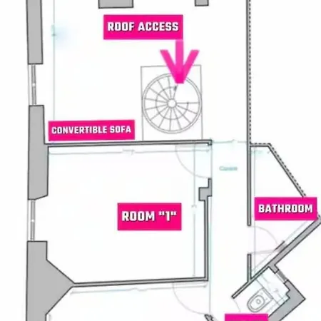 Apartment Bel Appartement Avec Toit-Terrasse, 2 Chambres, Centre Ville De Nice Nice