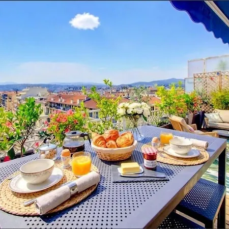 Sun Deck Terrace - Port Of With View And Air Conditioning * Nice