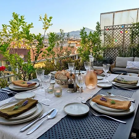 Apartment Sun Deck Terrace - Port Of With View And Air Conditioning Nice
