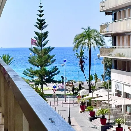 Cc G Terrasse Massenet - Private Parking Promenade Apartment