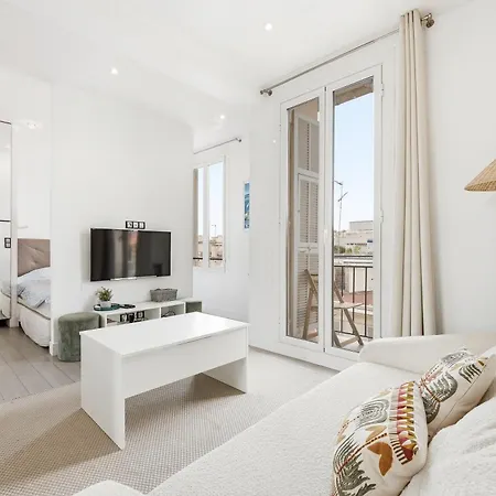 Appartement Floor Terrace - Dernier Etage Terrasse Cosy Nice