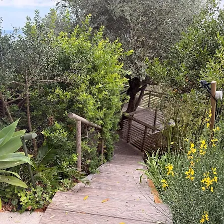 Treehouse In Les Oliviers, Sea View, Air Conditioning, Parking Apartment *