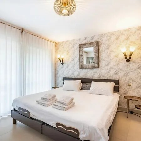 Inn 2Rue Villa With Private Pool - Beachfront Nice