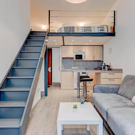 Calme, Central, Clim, 5 Min Des Plages Apartment Nice