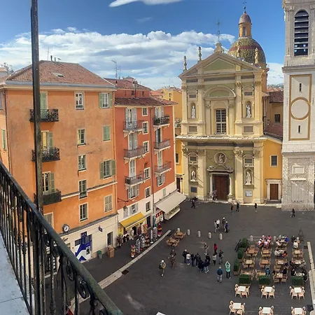 Place Rossetti, Heart Of Vieux-nice, View Light Ac Apartment