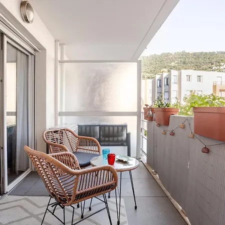 Apartment Apparemment F3 Avec Terrasse Clim & Tram Nice