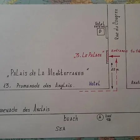 Studio In Palais De La Mediterranee * Nice