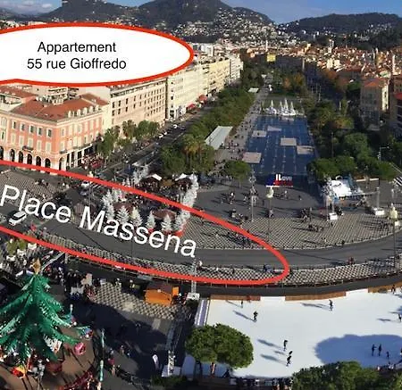 2 Bedrooms In Central Location On The Famous Place Massena Nice