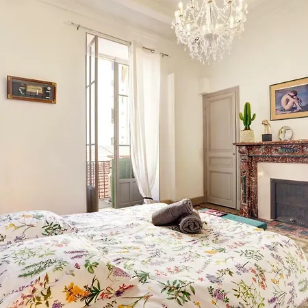Le Philibert - Splendid, 6 Bedrooms, 12p, Renovated, Port, A/c Appartement Nice