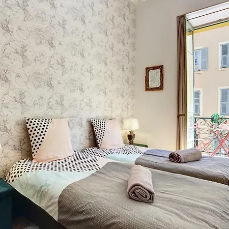 Le Philibert - Splendid, 6 Bedrooms, 12p, Renovated, Port, A/c Appartement Nice
