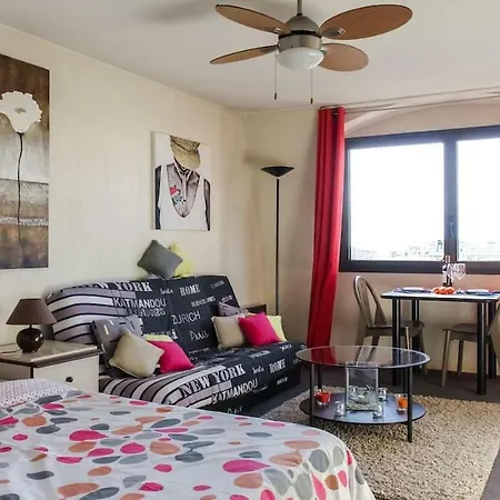 Apartment Cosy - Negresco - Ac - 5 Min Walk To