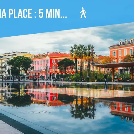 Nicelidays - Le Suede - Carré D'or - 2min From Beaches Appartement *
