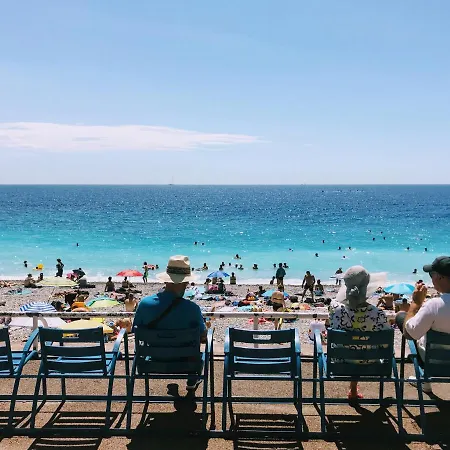 Claudia - -quiet- Near The Sea- Ac- Private Parking Apartment Nice