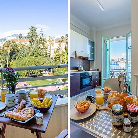 Appartement My Casa - Victor Hugo - Beautiful - View Over Garden Nice