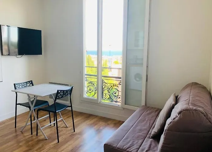 Studio Vue Mer Au Calme Proche Des Plages