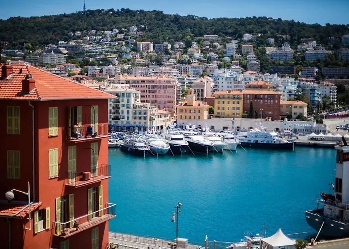 Aparthotel Riviera - Amazing 1 Bedroom Ac- Port Nice - Guynemer Sea View