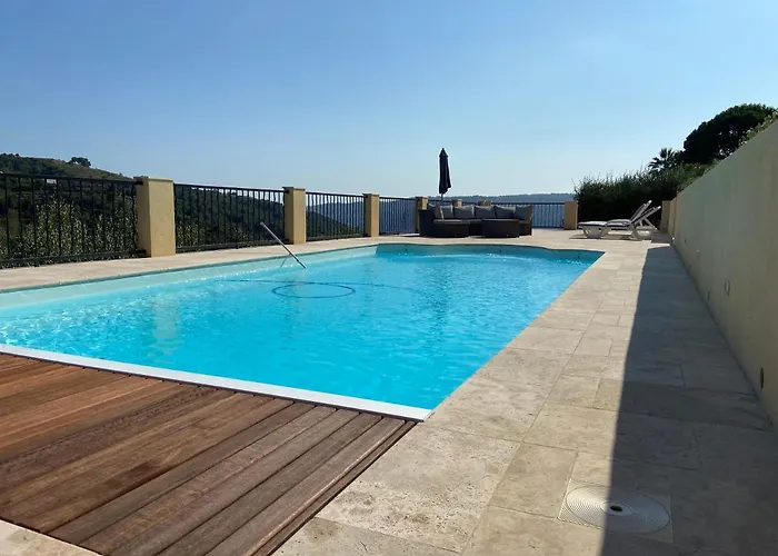 Villa Avec Piscine Chauffee Nice Collines
