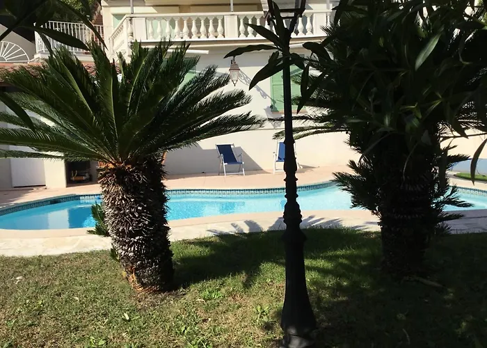 Villa Paradiso, Logement Avec Piscine, Nice Nord