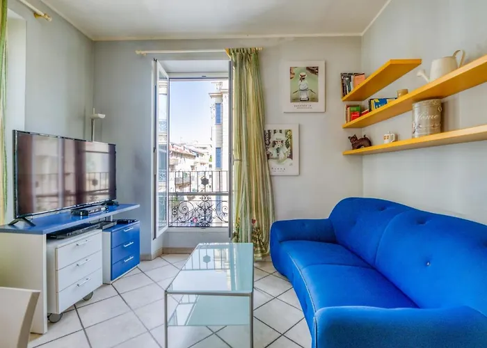Charming Flat With Balcony In The Heart Of Nice - Welkeys