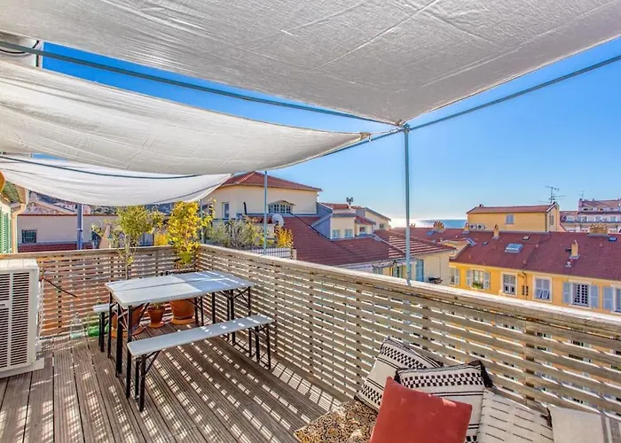 #9 Opera\'S Duplex Panoramic Sea View Terrace & Ac 1Min To Beach