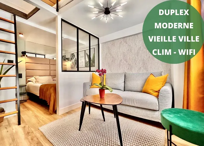 Duplex Le Gesu - Vieille Ville - Clim - Wifi