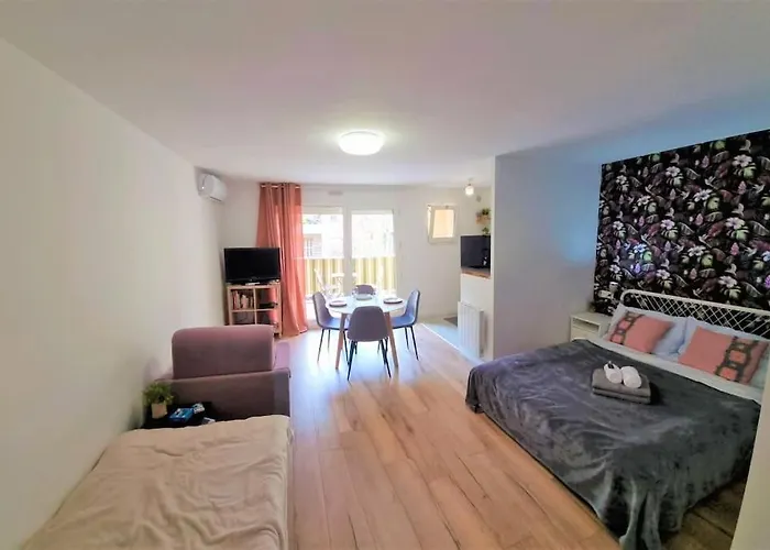 Studio Nice, Avenue Des Fleurs, Climatise
