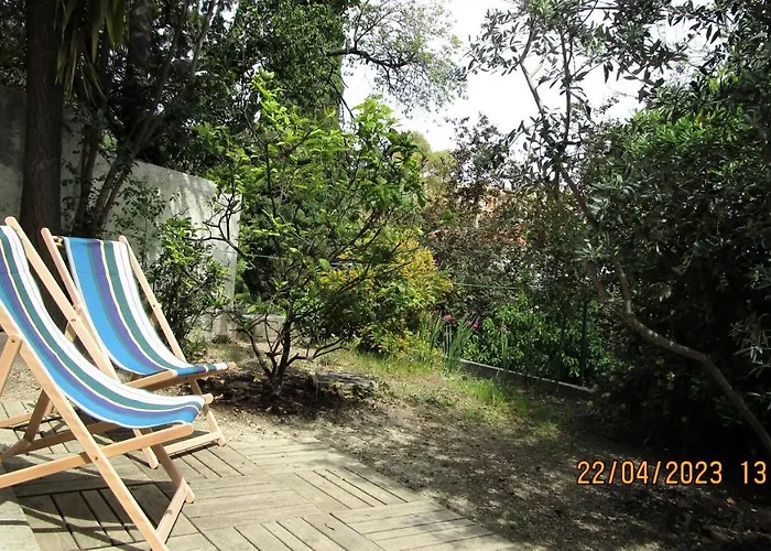 Nice - Studio Independant En Villa - Mer Ville Calme Jardinet