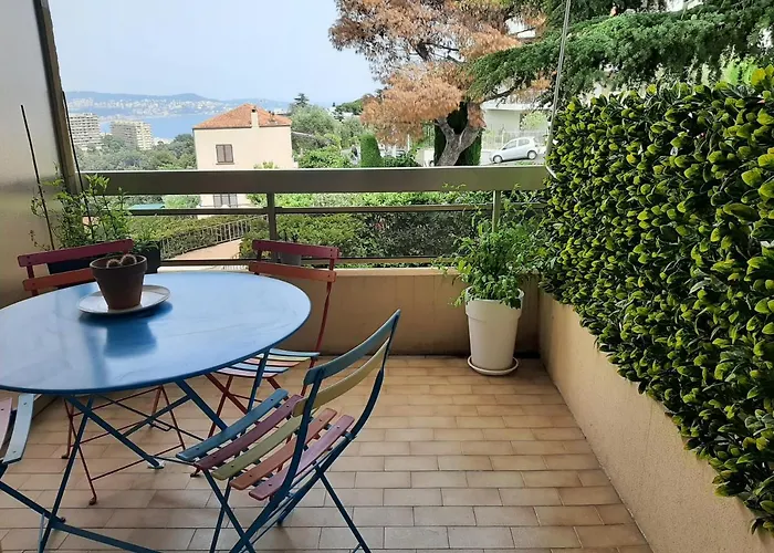 Nice Ouest Fabron Beau T2 Terrasse Et Vue Mer