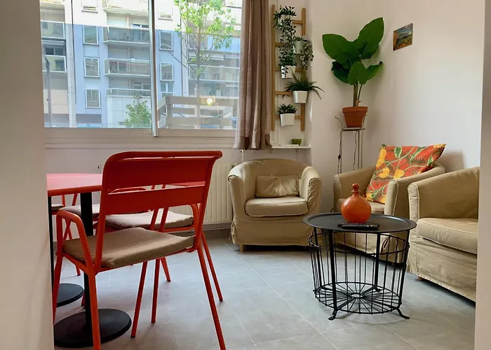 Aparthotel Riviera - Maison Du Grand Sud - Confortable Petit 3 Pieces - Promenade Des Anglais