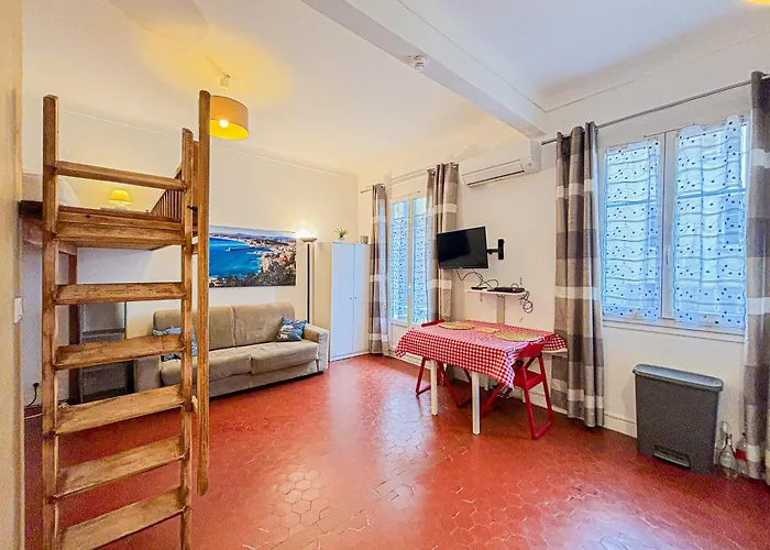 Port De Nice - Wifi, Ac, 3 Pers