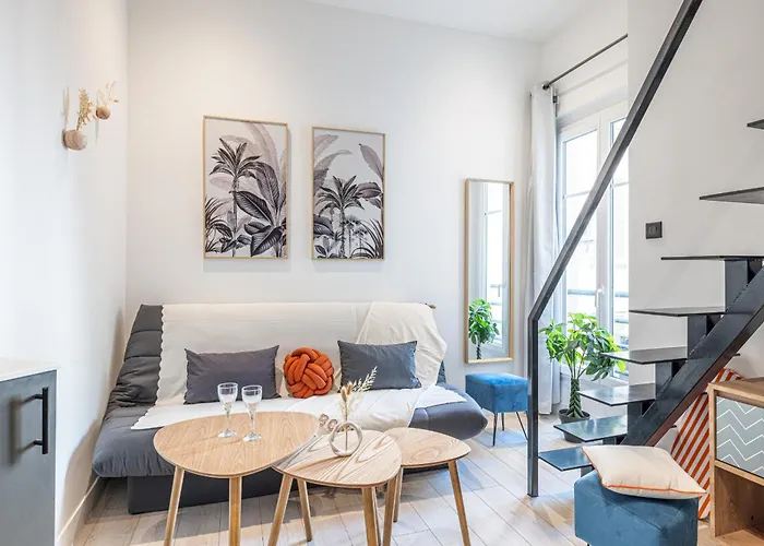 Smartbnb - Moderne Studio - Zone Pietonne - Clim