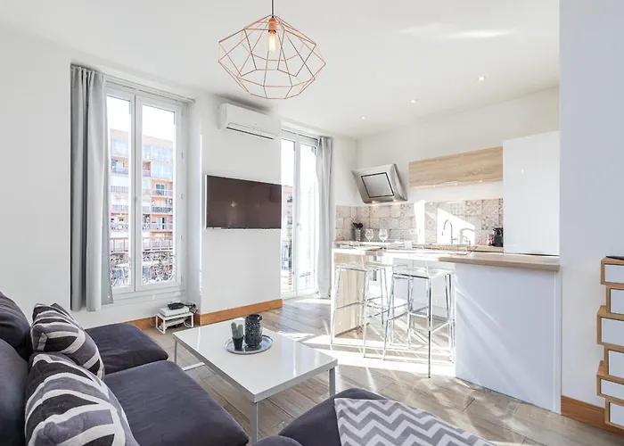 253 Mont Boron - Appartement 2P - Balcon Plein Sud - Climatisation