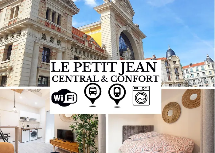 Le Petit Jean- Central Pres Gare Et Tram - Supermarches - Wifi -