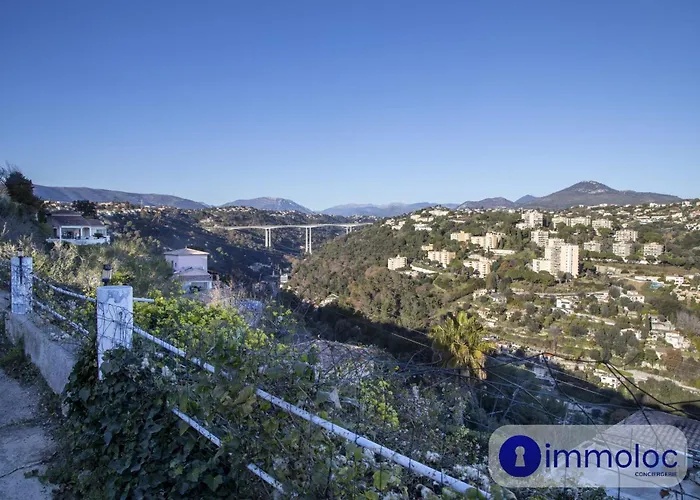 Apartment T3 Air-Conditioned On One Level On The Heights Of Nice