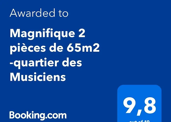 Magnifique 2 Pieces De 65M2 -Quartier Des Musiciens