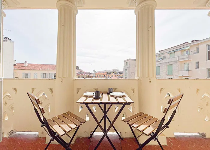 Escapade En Centre Ville De Nice - Wifi, Ac, 2Pers