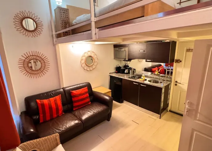 Tranquil Studio With Mezzanine In Carre Dor