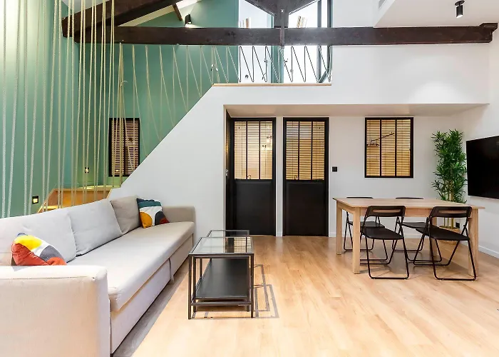 Loft Spacieux Pour 10 Personnes Avec Terrasse