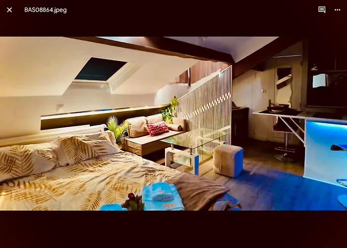Studio Atypique Central Mais Calme, Quartier Vip