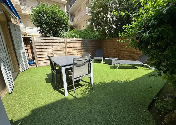 Congres - Appartement 4 Personnes Grande Terrasse Dans Le Carre D\'Or A Nice