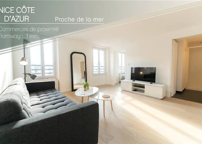 Fc Beau Et Spacieux 2P En Plein Coeur De Nice
