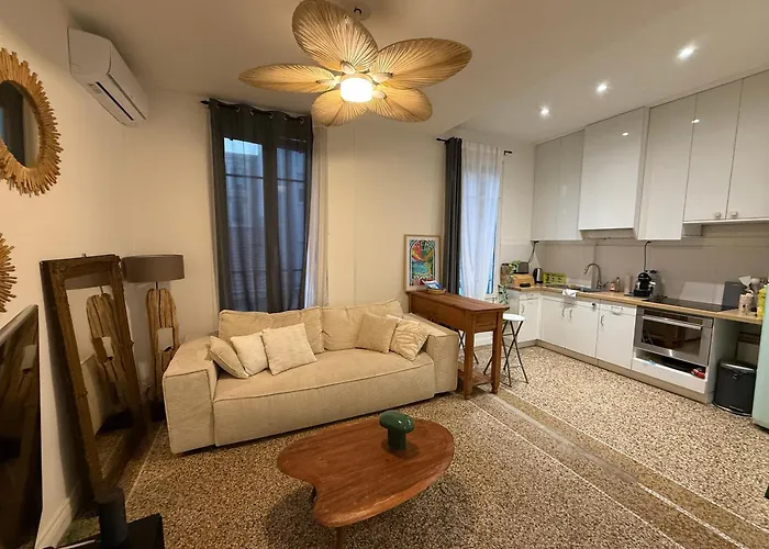 Charmant 2 Pieces Au Port De Nice - Calme, Confort Et Proximite Mer