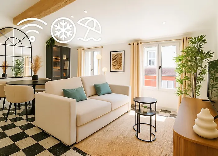 4 Couchages Elegant Au Coeur Du Vieux Nice