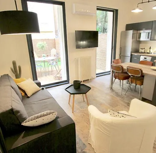 Bel Appartement Avec Jardin Hyper Centre Nice
