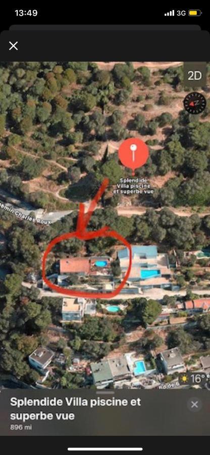 Splendide Piscine Et Superbe Vue Villa Nice