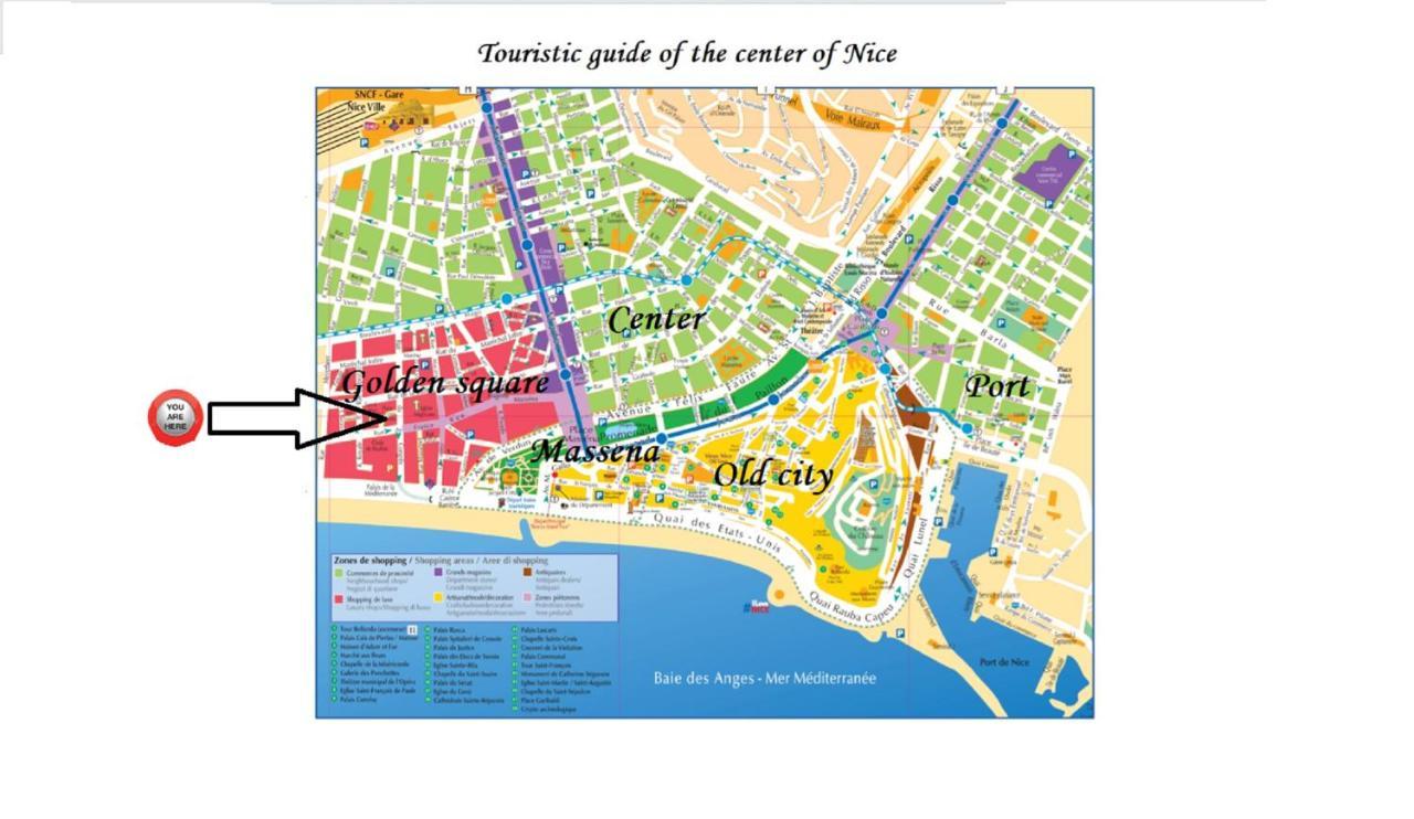 Heart Of The Center Superb Flat 50 Meters From The Sea *