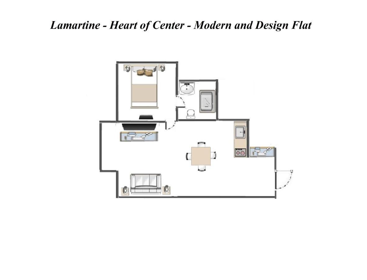 Apartment Lamartine- Heart Of Center- Modern And Design Flat