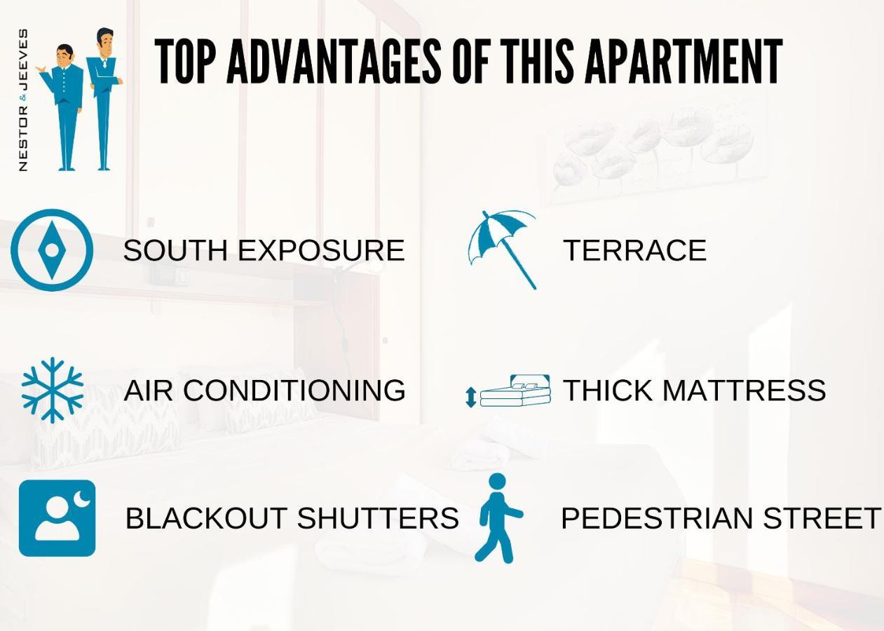 Nestor&jeeves - Gibraltar Terrasse - - By Sea - Pedestrian Zone Apartment