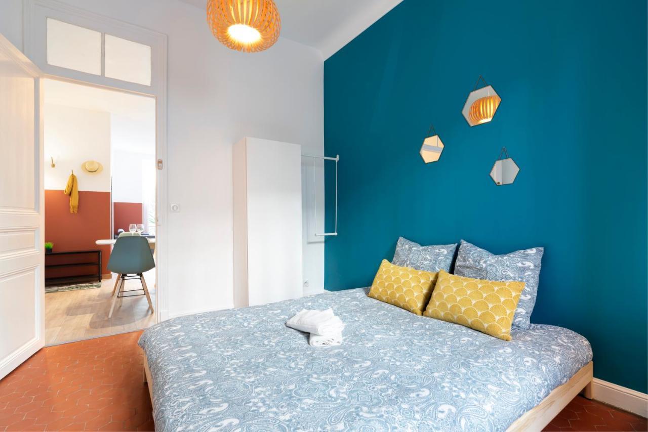Appartement Cosy And Trendy 3 Bedrooms Train Tramway Nice